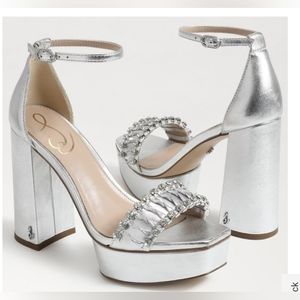 SAM EDELMAN NINETTE PLATFORM HEEL SHOES